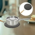 thumbnail image 4 of SHISUYAN Induction Cooktop Adapter Plate Heat Diffuser for Gas Kitchen Use Black Wood Iron 7.87x7.87 Inches, 4 of 8
