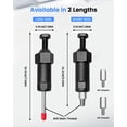 Grease Fitting Extractor Grease Fitting Cleaning Tool, Alloy Steel Cleaner with M6 & M8 Adapters ...