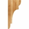 thumbnail image 3 of 6"W x 10"D x 22"H New Brighton Rough Sawn Corbel, Western Red Cedar, 3 of 9