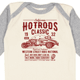 thumbnail image 4 of Inktastic Hot Rods Race Classic Boys Long Sleeve Baby Bodysuit, 4 of 5