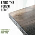 thumbnail image 5 of Solid Wood End Tabletop, Restore Boulder Black, 5 of 9