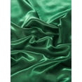 thumbnail image 7 of Move Over Blackish Green Satin Pillowcases Queen, Silk like Satin Pillow Cover Set of 2, Silky Microfiber Solid Pattern, 2 Pack, 7 of 7