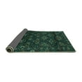 thumbnail image 2 of Ahgly Company Indoor Rectangle Persian Turquoise Blue Traditional Area Rugs, 4' x 6', 2 of 4