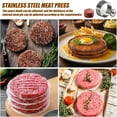 thumbnail image 6 of Hamburger Press,5.5 * 5.5 inch Round Burger Maker Press, Non Stick Patty Making molds are Suitable for Beef, Vegetables, Burgers and Cooking,BPA Free - Ideal for BBQ - Send Goods from Local Warehouse, 6 of 6