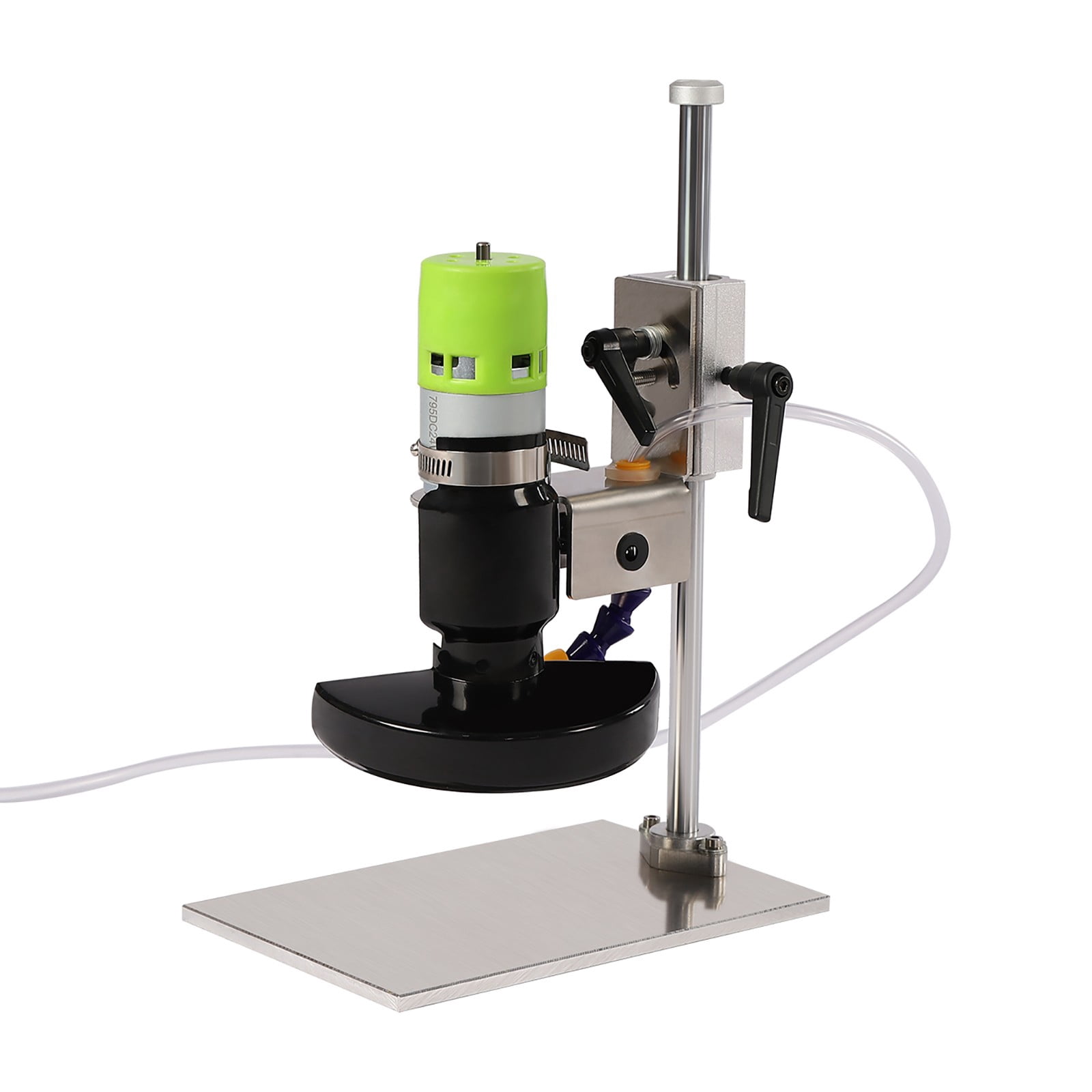 ToppiJoy Electric Glass Bottle Cutter, Glass Bottle Cutting with 3 Saw Blades, Glass Cutter Machine Adjustable Speed