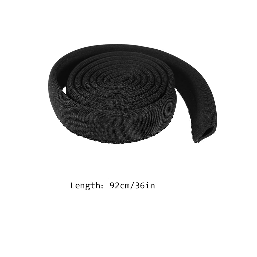 Sleeve for Water Bladder Black Hydration Pack Drink Tube Insulator Cover