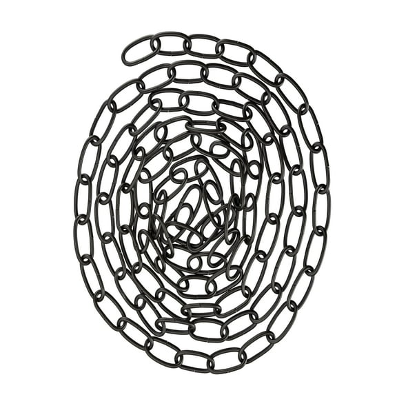 Aspen Creative 21110-81,Steel 10 Feet Heavy Duty Chain for Hanging Up Maximum Weight 40 Pounds-Lighting Fixture/Swag Light/Plant in Oil Rubbed Bronze.11 Gauge.