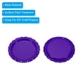 thumbnail image 4 of Uxcell 1" Flat Decorative Bottle Caps Craft Bottle Pendant Trays Double Sides Printed Purple 50 Pack, 4 of 6