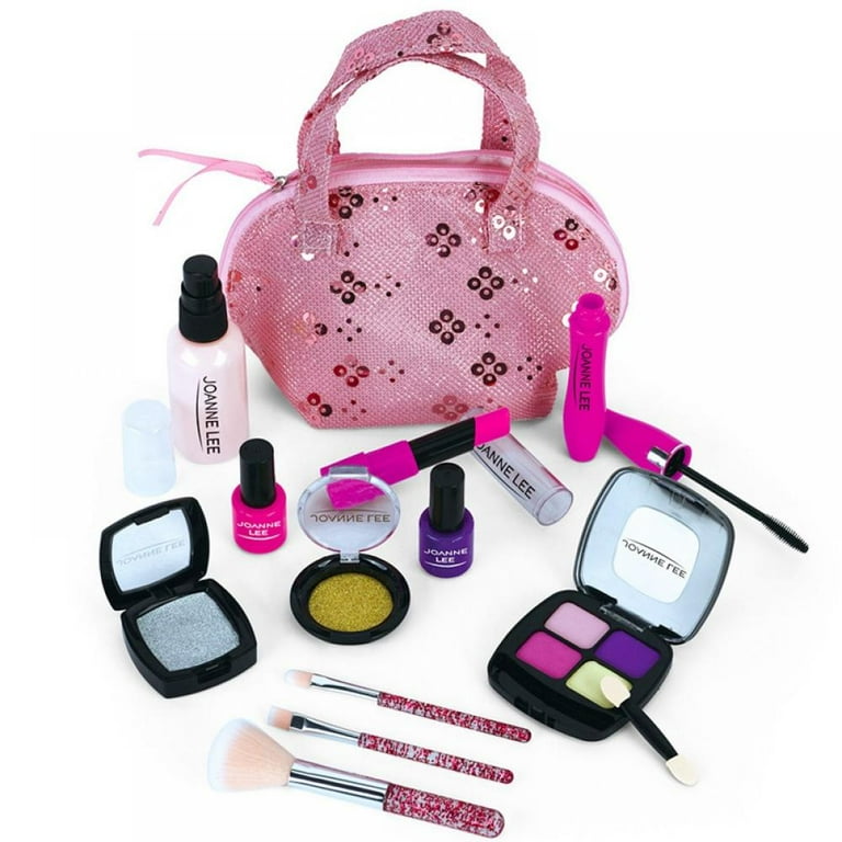 Kids Makeup Kit for Girls, Soft to skin, Easy to wash, 17 Pcs Princess Makeup  Set Toys for 3 4 5 6 7 8 9 10 11 12 & Up Year Old