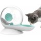 thumbnail image 1 of Automatic Water Dispenser for Dogs Cats, Snail Shape, Gravity Drinker for Pets, Transparent Fountain Water Bowl Dispenser for Dogs Cats, 2.8 L, 1 of 5