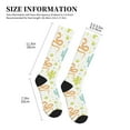 thumbnail image 2 of Compression Socks For Women And Men - Bohemian Cute Snake Cactus Grass Compression Socks Circulation For Workout, 2 of 2