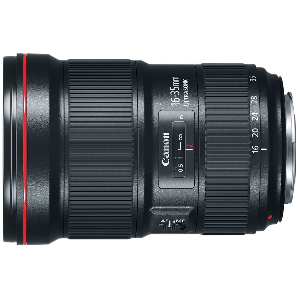 Canon EF 16-35mm f//2.8L III USM Ultra Wide Angle Zoom Full Frame Lens with Vanguard Tripod Plus 64GB Accessories Bundle