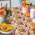 thumbnail image 4 of Fall Pumpkin Table Runner, Autumn Thanksgiving Kitchen Dining Table Decoration for Home Party Decor 13x36 Inches, 4 of 9