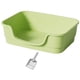thumbnail image 3 of Cajas de arena para gatos grandes, cuenco de arena tamizadora, suministros para mascotas rebajados, bandeja de arena para gatos, inodoro para gatos pe verde, 3 of 9