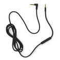 thumbnail image 2 of Audio Cable w RemoteTalk for AKG Y45BT Y50 Y40 Y55 Headphones Black Aux Wire, 2 of 5