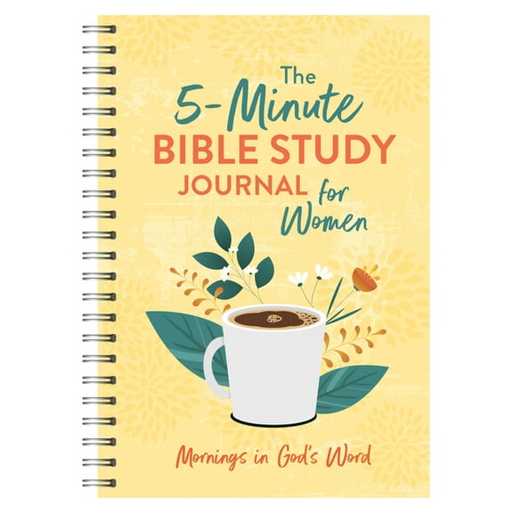 5-Minute Bible Study The 5-Minute Bible Study Journal for Women: Mornings in God's Word, (Spiral-Bound)