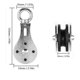 thumbnail image 2 of Stainless Steel Pulley, Oi-FRIS Pulley for Weight Training, Cable Pulley, Silent, 2 of 5