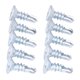 thumbnail image 4 of Tornillos de perforación Jadeshay 250 piezas M4.2x13 mm galvanizados, 4 of 8
