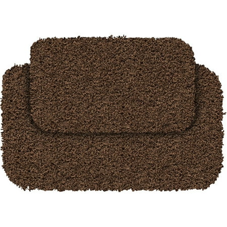 Garland Fiesta Shag Bath Rug Set, 2 Piece