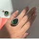 thumbnail image 3 of Anillo Hurrem Plata .925 Stellium La réplica exacta del anillo de la Sultana Hurrem, manejamos tallas de la 5 a la 10., 3 of 4