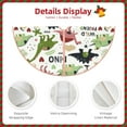 thumbnail image 3 of Sikiie Cute Dinosaurs Nativity Christmas Tree Skirt, Jesus Christian Winter Holiday Tree Mat Decoration(30-48IN), 3 of 6