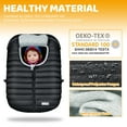 thumbnail image 3 of Orzbow Enfant Car Seat Covers(Black), 3 of 7