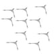 thumbnail image 1 of Eslabón giratorio para pesca, conector giratorio para pesca, 3 vías, barril de pesca, adecuado para 2, 1 of 9