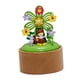 thumbnail image 4 of Adornos de caja musical de cuerda para el desarrollo sensorial de San Valentín. Adorno de mesa. Molino de viento de flores, 4 of 9
