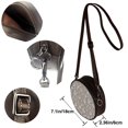 thumbnail image 5 of Lsque Retro Bunny Pattern Shoulder Bag – Microfiber Leather Crossbody with Detachable Strap & Handle Ring, Waterproof & Durable, Elegant Everyday Carry, 5 of 5