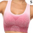 thumbnail image 2 of Women Sport Support Bra Quick Drying Breathable Soft Nylon Gym Bra Workout Bra, 2 of 8