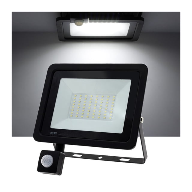 LED Floodlight PIR Motion Sensor White/Warm White IP66 Exterior Projector Spotlight SMD2835 Outdoor Lighting Floor Lamp ,Extraordinary Performance