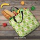 thumbnail image 5 of Disketp Avocado And Toast Bolsa Tote de Lona para Mujer, Bolso de Hombro y Cruzado con Cierre de Cremallera, 5 of 7