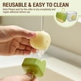 thumbnail image 5 of Mini Lint Roller,Washable Sticky Roller Reusable Lint Remover Portable Pet Hair Remover for Clothes,Travel Household (Beige), 5 of 7