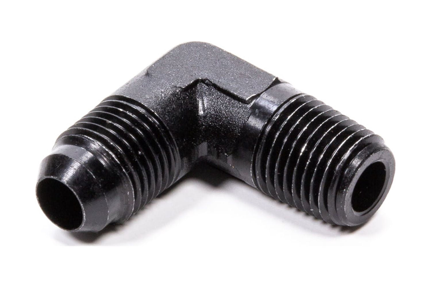 Fragola 90 Deg Adapter Fitting #4 x 1/8 MPT Black