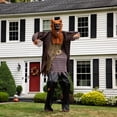 thumbnail image 3 of Northlight Huge Lighted and Animated Talking Werewolf Commercial Outdoor Halloween Decoration - 12', 3 of 9