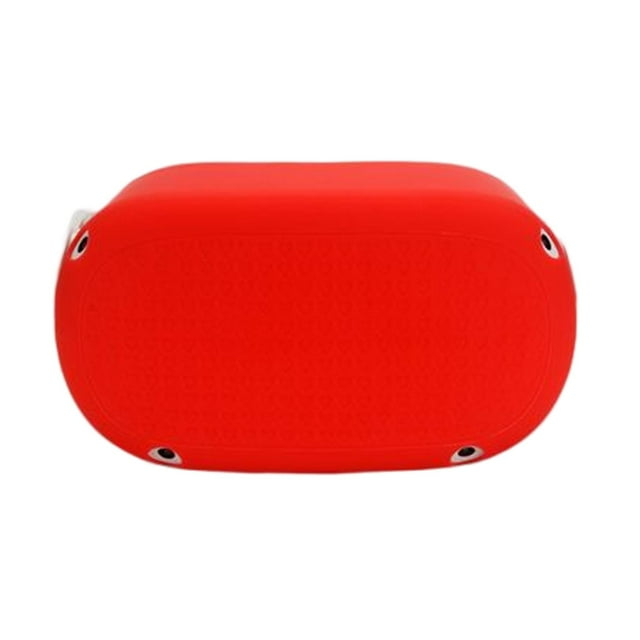Funda protectora perfecl frontal para 2 accesorios de auriculares Rojo