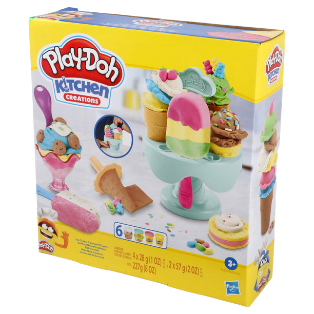 PlayDoh Kitchen Creations Ice Cream Carousel Playset