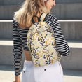 thumbnail image 6 of Sigee Snake And Floral for Canvas Large Capacity Laptop Backpack for Men and Women, Travel Backpack, 6 of 8
