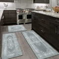 Findosom 20"x32"+20"x48"+20"x59" Farmhouse Boho Kitchen Rugs Set Non