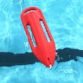 thumbnail image 6 of orange 3-handle Streamlined swimming rescue buoy for Open-water Rescue, Multi-person Rescue, 6 of 18
