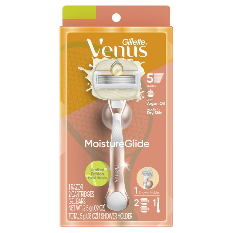 Venus MoistureGlide Razor for Women, Limited Edition, 5 Blades
