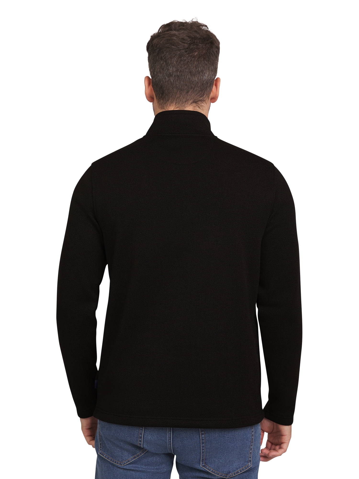 Chaps Men's & Big Men's Quarter Zip Fleece Sweater Gift Box Set, Sizes S-2XL