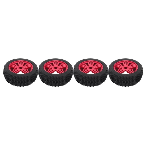 Neumáticos RC de 4 Piezas Juego de Ruedas y Neumáticos RC de Goma de Plástico de Amortiguación Fuerte para 1/8 RC Car ANGGREK Otros