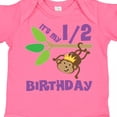 thumbnail image 4 of Inktastic Half Birthday 6 Months Baby Monkey Boys or Girls Baby Bodysuit, 4 of 5