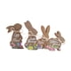 thumbnail image 4 of 4 piezas de decoración de Pascua, decoraciones de conejo de Pascua, regalos con cuerda, letrero de conejo, letrero de conejo, para oficina, hogar,, 4 of 8