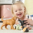 thumbnail image 2 of Kaplan Early Learning Company Jumbo Animals Set of 18 - Farm, Jungle, & Pets, 2 of 7