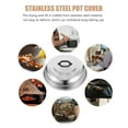 thumbnail image 4 of Raindrops Stainless Steel Cooking Lid for Pot Lid Accessories 1Pack, 4 of 6