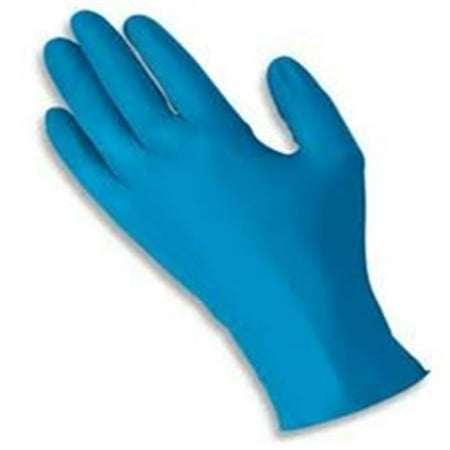 Ans 92575L TNT Blue Single-Use Gloves - Large