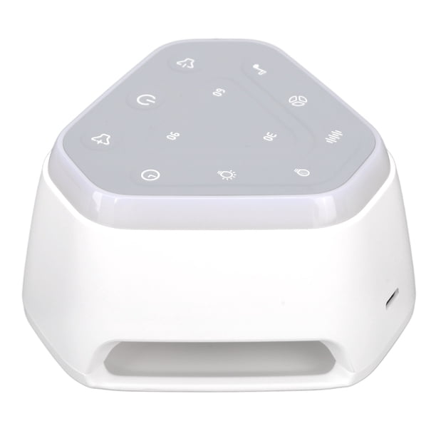 Máquina De Sonido, 26 Piezas Música Recordatorio De Voz Batería De Larga Duración 5 Niveles Luz Cálida Máquina De Sonido Para Dormir Ajuste De Función De Memoria Para Niños OTVIAP Snoothing Sound Machine