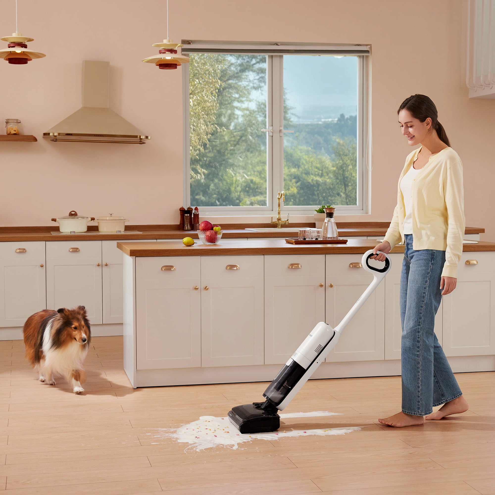 Tineco GO H2O HammerHead, Hard Floor Mop & Vacuum Cleaner